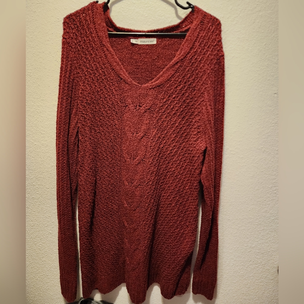 Maurices cable knit sweater size 2
